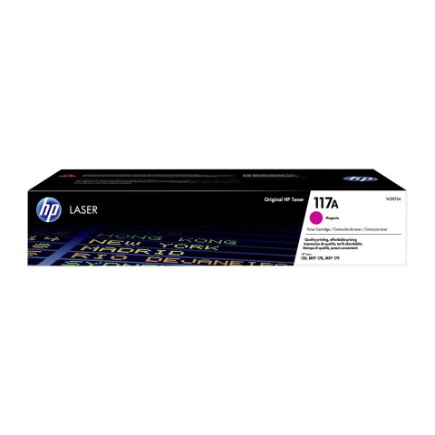 HP 117A - W207xA Tóners de color para impresora láser magenta
