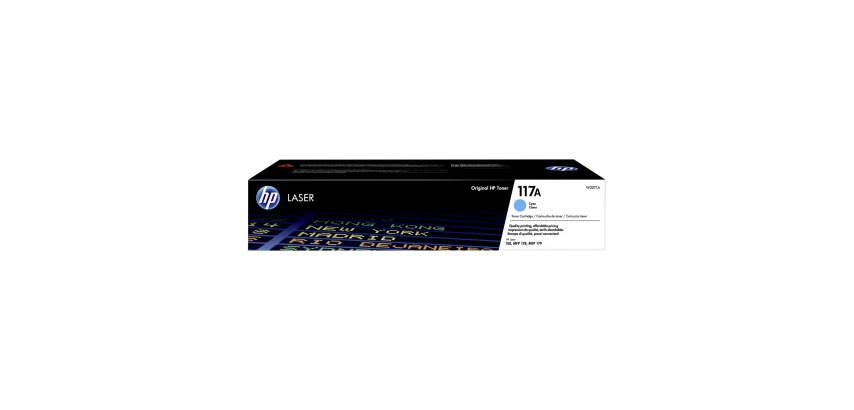 HP 117A - W207xA Toners couleurs séparées pour imprimante laser