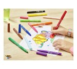 Feutre Bic Kids Eco Visacolor XL - Pot de 18
