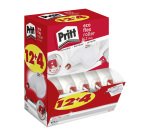 Pack de 12 correctores en seco Eco Flex Pritt, ancho 4,2 mm, longitud 10 m + 4 gratis