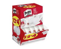 Pack de 12 correcteurs à sec Eco Flex Pritt largeur 4,2 mm longueur 10 m + 4 offerts