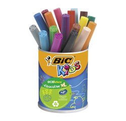 Rotuladores Bic Kids Eco Visacolor XL - Tarro de 18