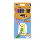 Crayon de couleur Tropicolors Bic Kids - Etui de 12