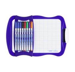 Kit de pizarra Bic Velleda borrable en seco 21 x 31 cm