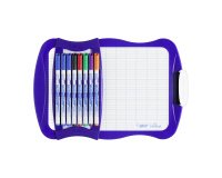 Kit writing board Bic Velleda dry erasable 21 x 31 cm 