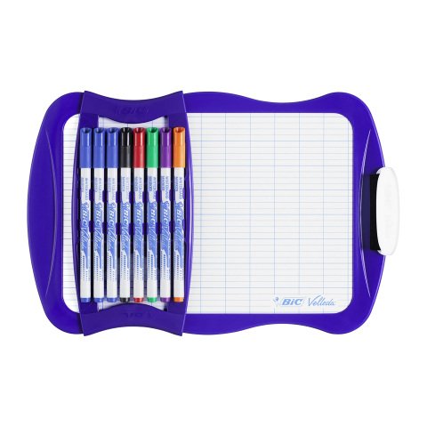 Kit de pizarra Bic Velleda borrable en seco 21 x 31 cm