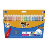 Feutre Bic Kids kid Couleur - Pochette de 24