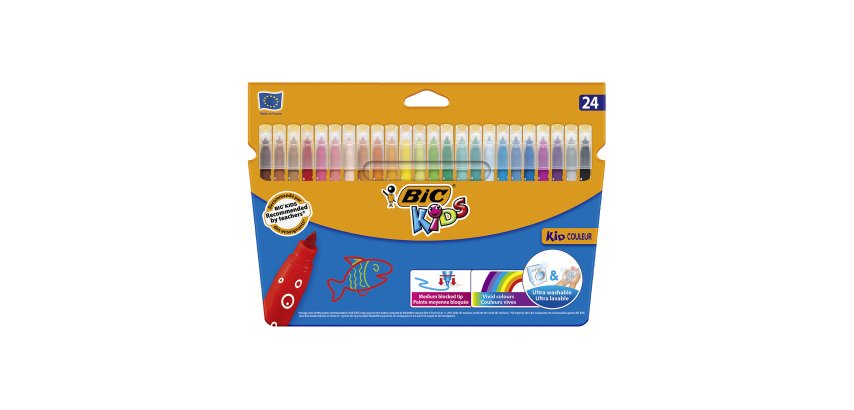 Stift Bic Kids Kid Kleur - hoesje van 24