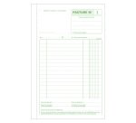 Manifold facture Exacompta autocopiant 21 x 13,5 cm 50 pages double exemplaires