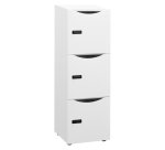 Casillero Lockers blanco 3 casillas Alt 131 cm