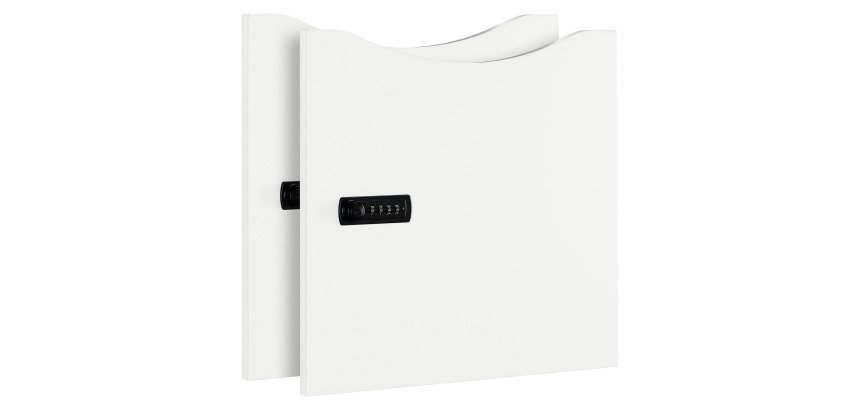 Lot de 2 portes Locker