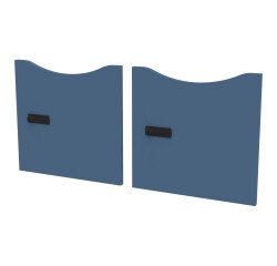 Lot de 2 portes Locker couleurs tendance