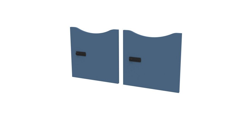 Lot de 2 portes Locker couleurs tendance