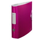 Classeur à levier plastique Leitz Active 180° Wow couleurs assorties - dos 8 cm