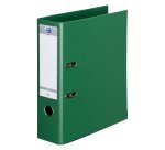 Classeur à levier plastifié Oxford couleurs assorties - dos 8 cm 