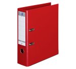 Classeur à levier plastifié Oxford couleurs assorties - dos 8 cm 