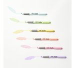 Subrayadores Punta Ajustable BIC Highlighter Colores Surtidos pastel - Paquete de 6