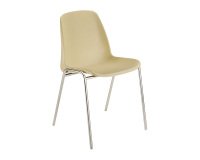 Chaise coque Selena - beige