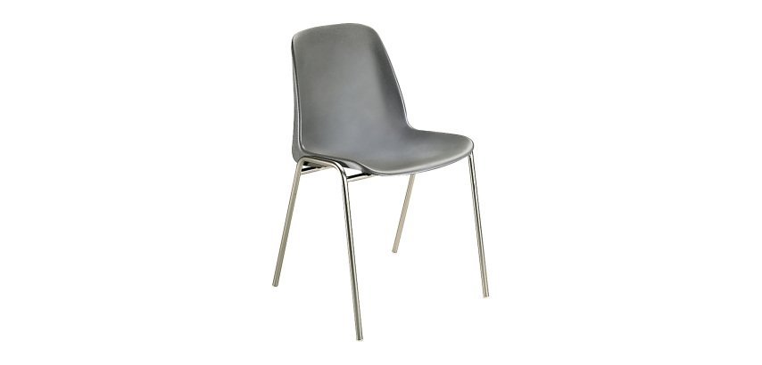 Sedia ospite Sora impilabile