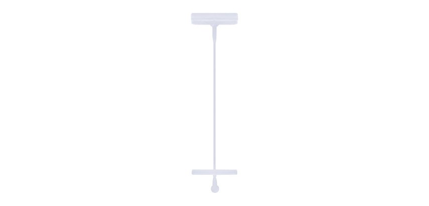 Attache polypropylène transparente longueur 40 mm Avery pour pistolet textile - Boite de 5000