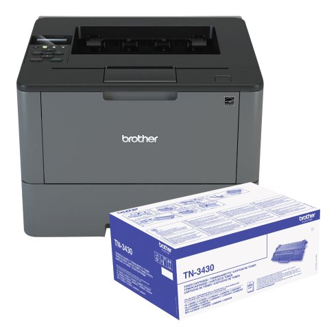 Imprimante laser Brother HL-L5100DN + Toner TN3430 noir