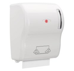 Dispensador secamano autocortante rollos Bruneau