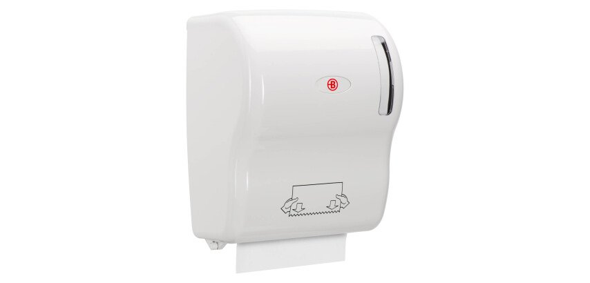 Distributeur essuie-mains autocoupant rouleaux Bruneau