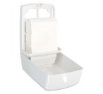 Distributeur essuie-mains manuel blanc Bruneau