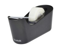 Portarollos Scotch C18 negro + 1 cinta Magic