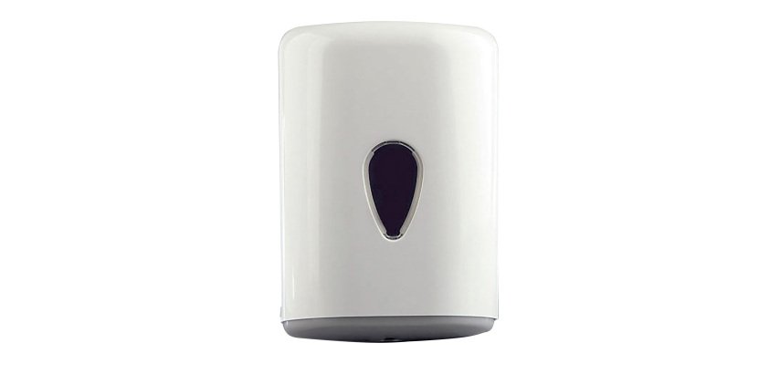 Dispensador secamano mecha ABS blanco