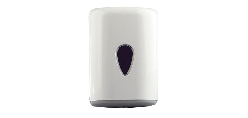 Dispensador secamano mecha ABS blanco