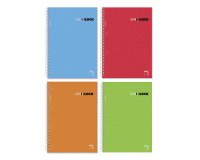 Cuaderno Pespiral Super Block Surtido Cuadrícula 5x5 mm microperforado A4  60 g/m² 160Hojas
