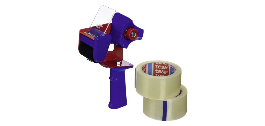 Dispensador con 2 cintas de embalaje Tesapack