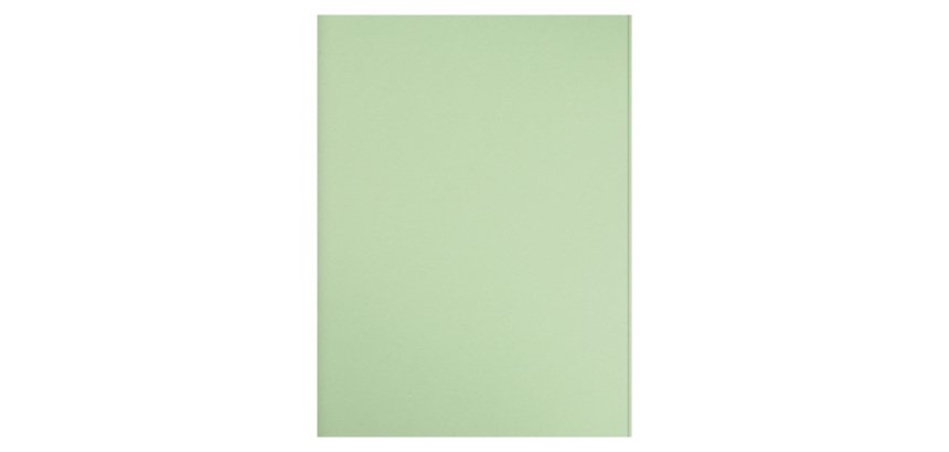 Subcarpeta A4 verde 180 g Cartulina reciclada 100 unidades