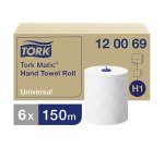 Secamano Tork Matic rollo universal - caja de 6 rollos