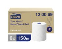 Secamano Tork Matic rollo universal - caja de 6 rollos