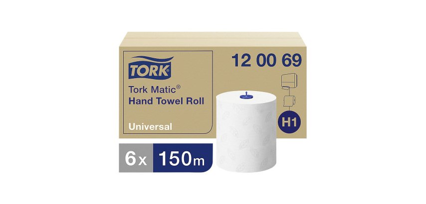 Secamano Tork Matic rollo universal - caja de 6 rollos