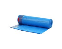 Bolsas basuras azul cierre fácil 30L- rollo de 15        