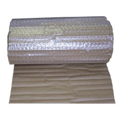 Rollo de burbuja con papel Kraft - 160 cm x 150 m