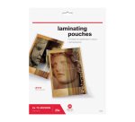 Funda de plastificación A4 rillante 150 micras transparente - paquete 25 unidades 