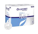 Papel higiénico doméstico Lucart STRONG 22 doble capa 22m - film de 12 rollos       