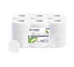 Papel higiénico rollo Jumbo Lucart ECO J143 doble capa 143m- pack de 18 rollos
