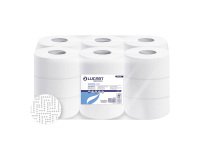 Papel higiénico rollo Jumbo Lucart STRONG J125 doble capa 125m- pack de 18 rollos    