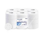 Papel higiénico rollo Jumbo Lucart STRONG J125 doble capa 125m- pack de 18 rollos    
