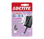 Colle glue liquide flacon avec pinceau Super Glue 3 permanente 3 gr