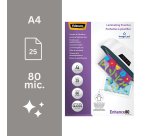 Box with 25 laminating sleeves A4 2 x 80 Fellowes