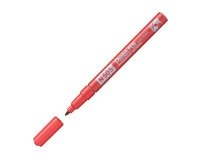 Marqueur permanent indélébile Pentel N50S pointe ogive fine 3,18 mm - rouge