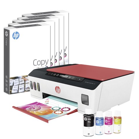 PACK HP Smart Tank plus 559 + 5 riemen papier HP Copy