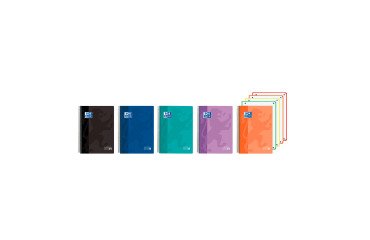 Cuaderno European Book Tapas de plástico  A5+ Oxford