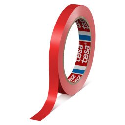 De_ruban pvc tesa rouge 66m x 12mm